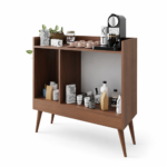 ركن قهوة MDF لون بني
