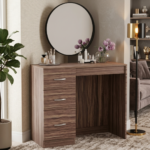 ⁦تسريحة كازا 40×80×95 سم – بني⁩ - الصورة ⁦2⁩