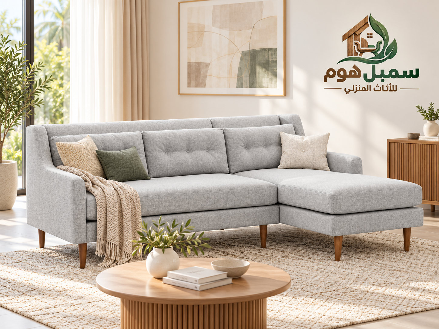 3316AA8A-4BCD-4F4F-8EB3-33D2B207E526 كنب حرف L نياجان - الصورة 1