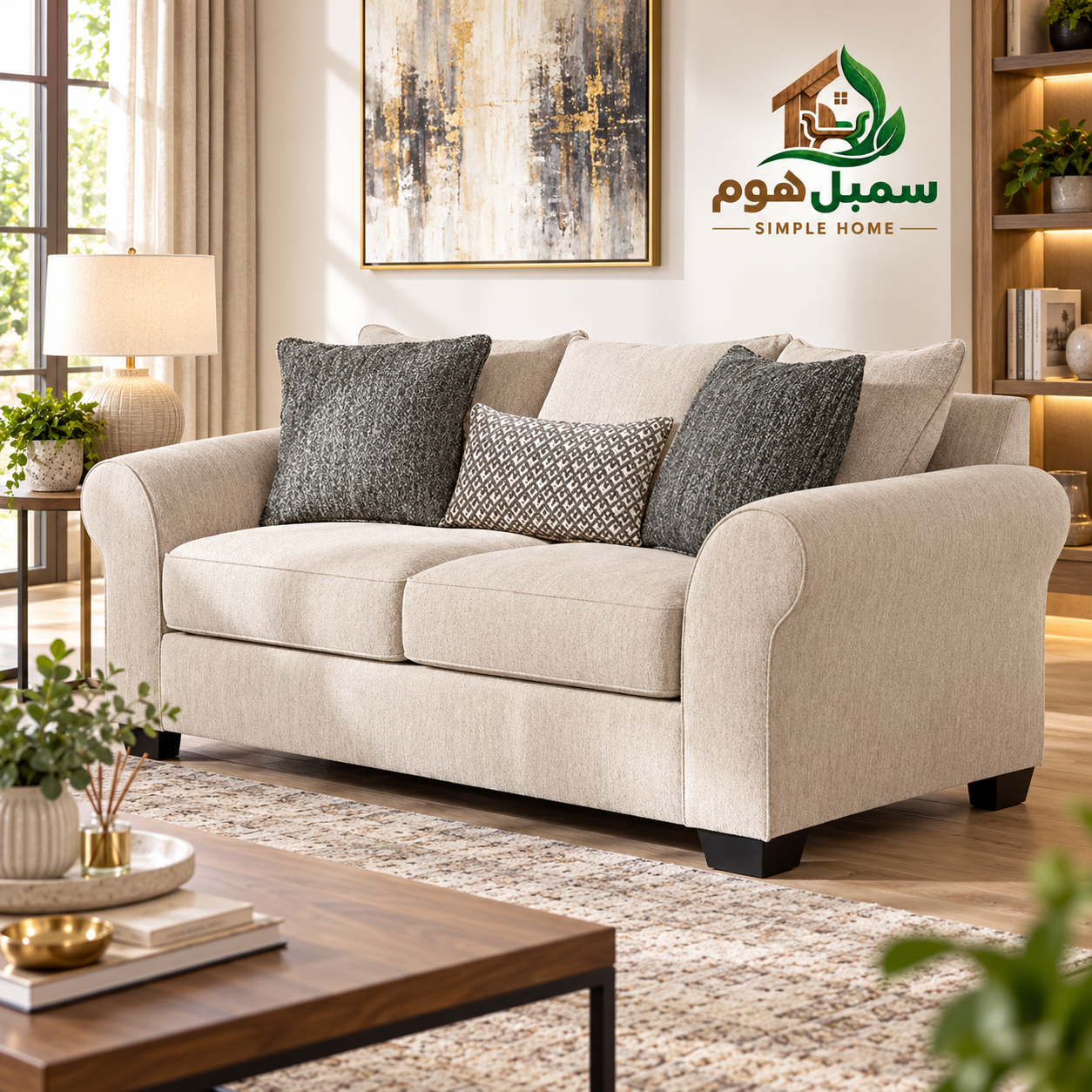 454DB634-4C13-471F-97EC-138CDC5ED6A1 كنبة أراميل - الصورة 1