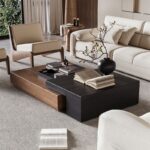 ⁦طاولة قهوة خشبية قابلة للطي PI-15009⁩ - الصورة ⁦3⁩