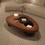 ⁦طاولة القهوة المستديرة المدمجة PI-15458⁩ - الصورة ⁦3⁩