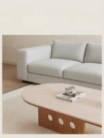 ⁦طاولة القهوة البيضاوية PI-15947⁩ - الصورة ⁦9⁩