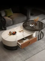 ⁦طاولة القهوة المستديرة PI-1695⁩ - الصورة ⁦8⁩