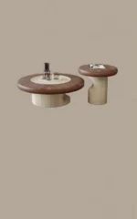 ⁦طاولة القهوة المستديرة PI-1814⁩ - الصورة ⁦10⁩