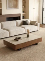 ⁦طاولة قهوة بسطح رخامي PI-3051⁩ - الصورة ⁦3⁩