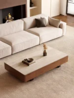 ⁦طاولة قهوة بسطح رخامي PI-3051⁩ - الصورة ⁦4⁩