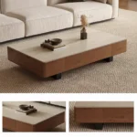 ⁦طاولة قهوة بسطح رخامي PI-3051⁩ - الصورة ⁦2⁩